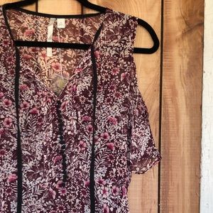 LC Lauren Conrad Floral Dress